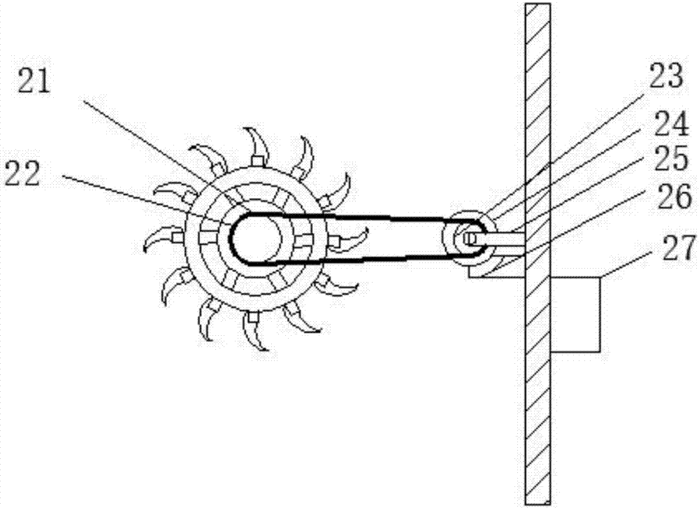 Agricultural rainwater collecting and power generating device