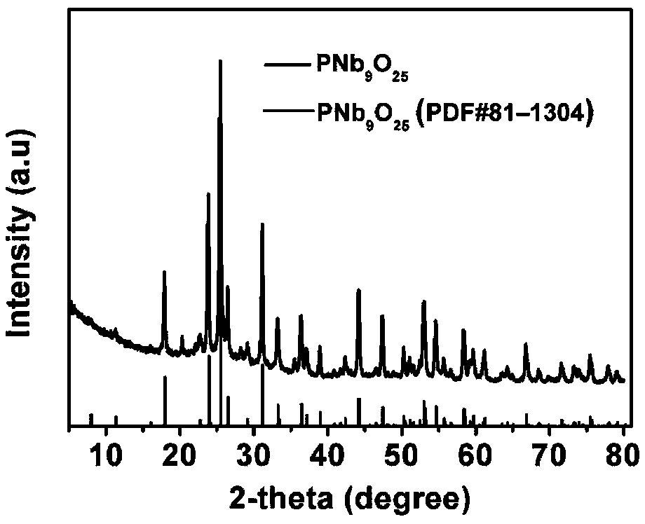 Phosphorus niobium oxide preparation method