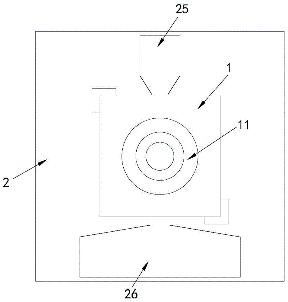 High-speed ingaas photodetector chip flip-chip integration structure and manufacturing method