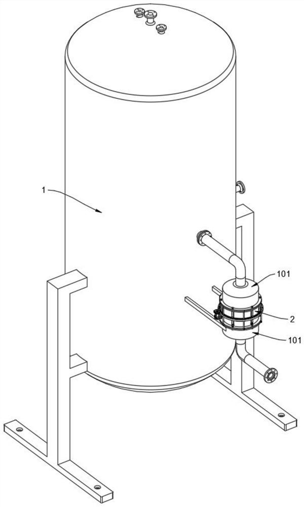 Cracking tower for preparing high-purity nitrogen trifluoride