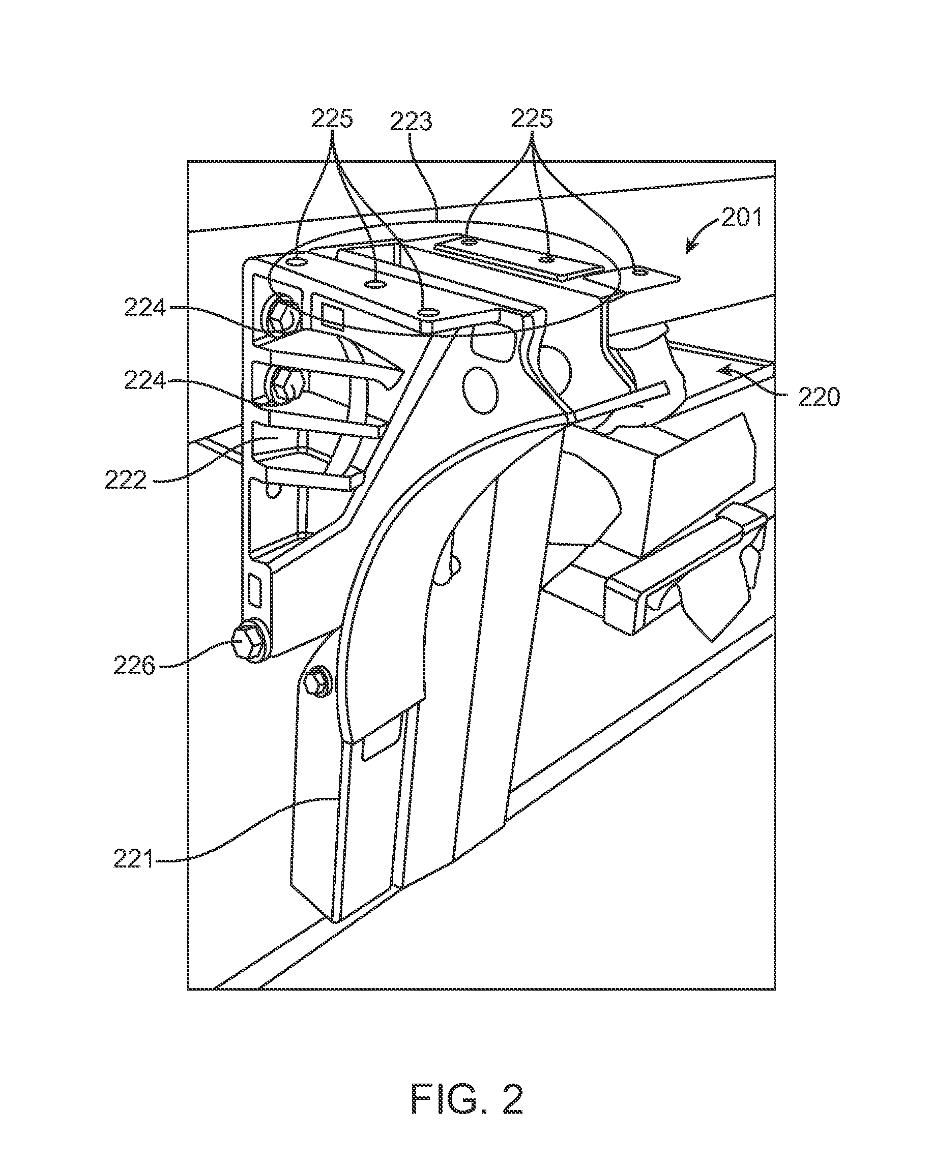 Systems and methods for mounting a fuel system