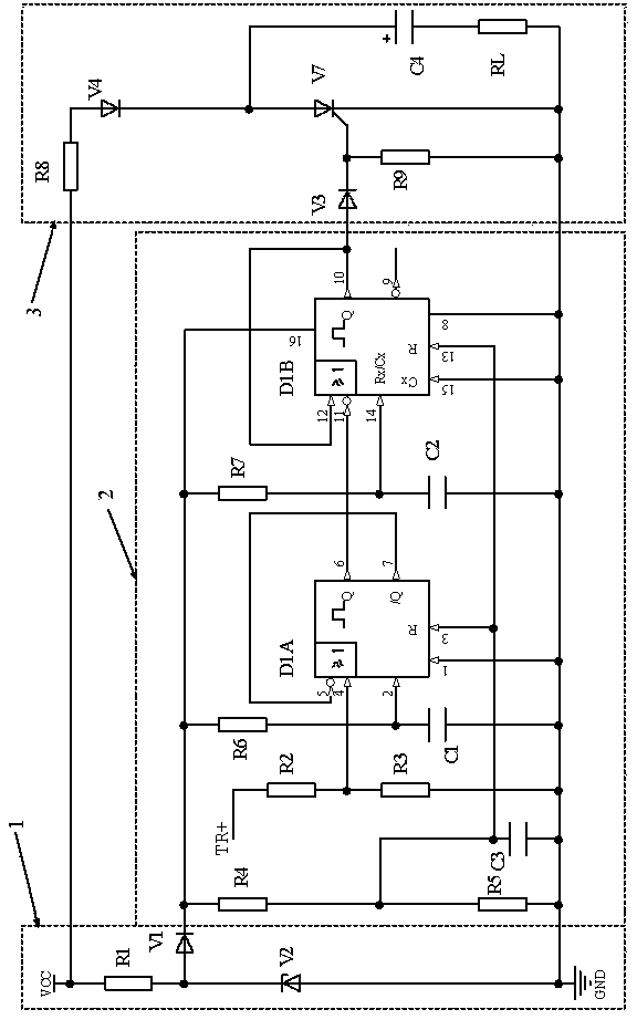 Short delay trigger ignition circuit