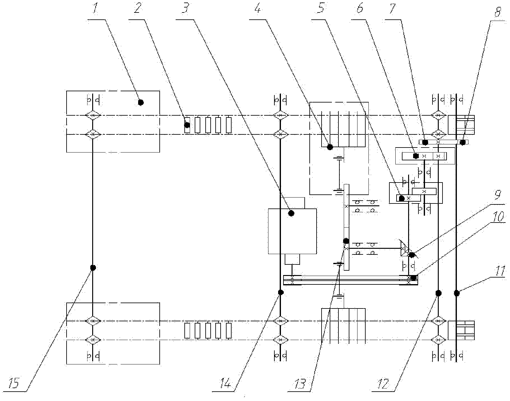 Automatic kernel-removing slicing machine for Chinese dates