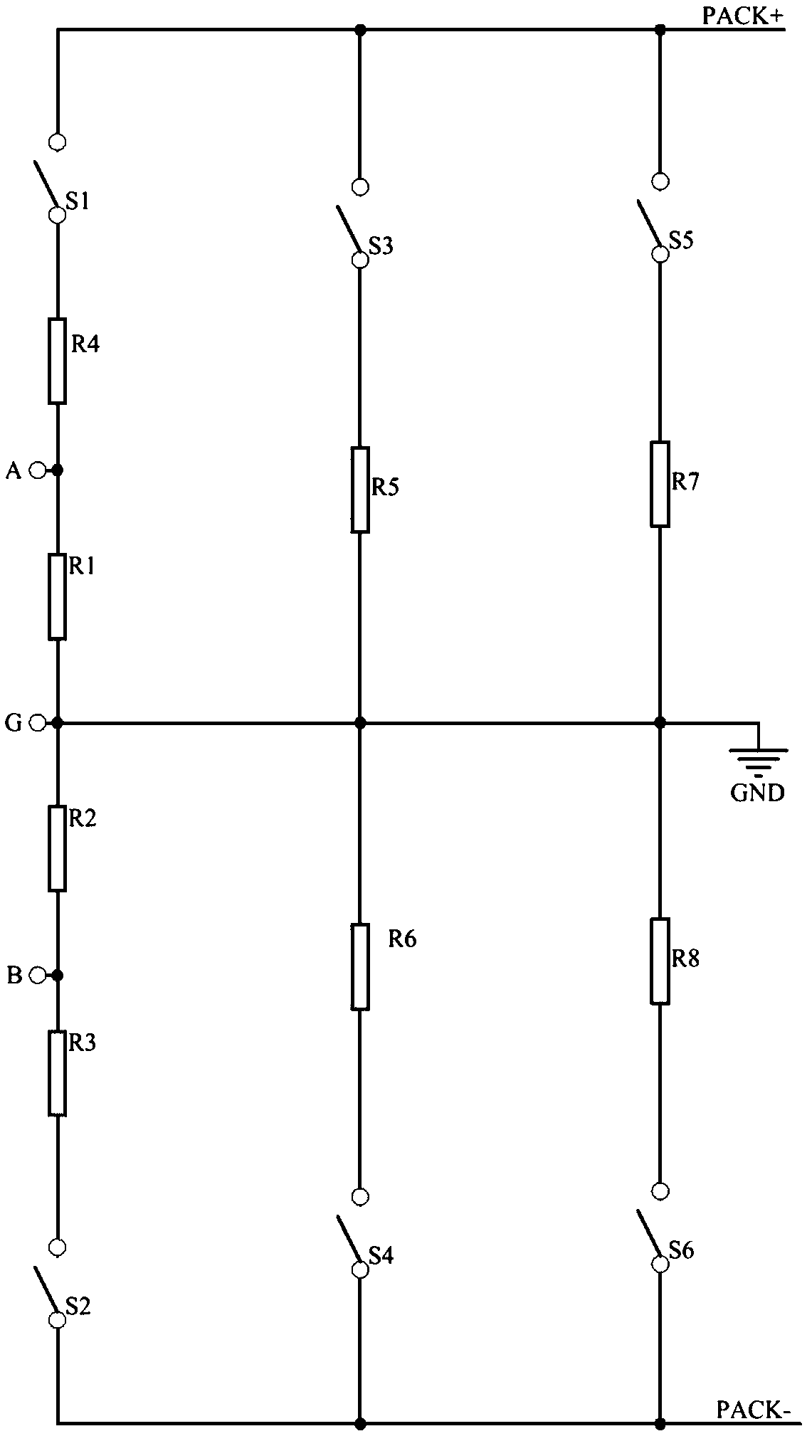 Diagnosis system and method for electric vehicle battery pack insulation resistance detection circuit