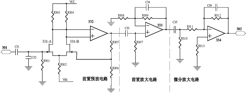 Miniaturized swing infrared circuit system