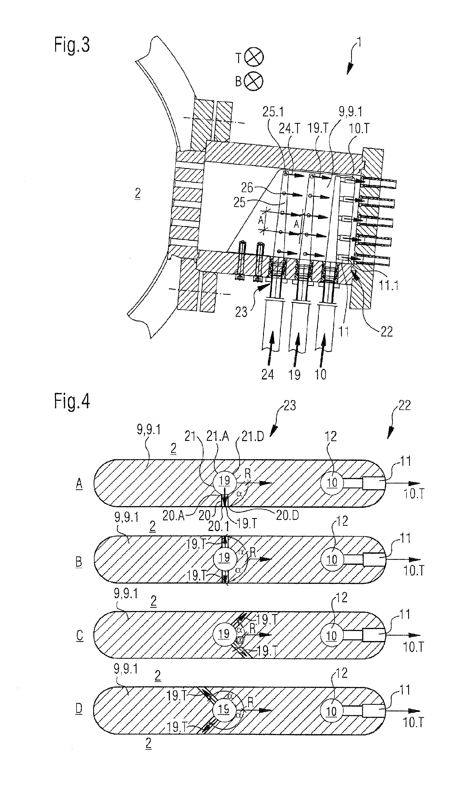 Headbox for a machine for producing a fibrous web