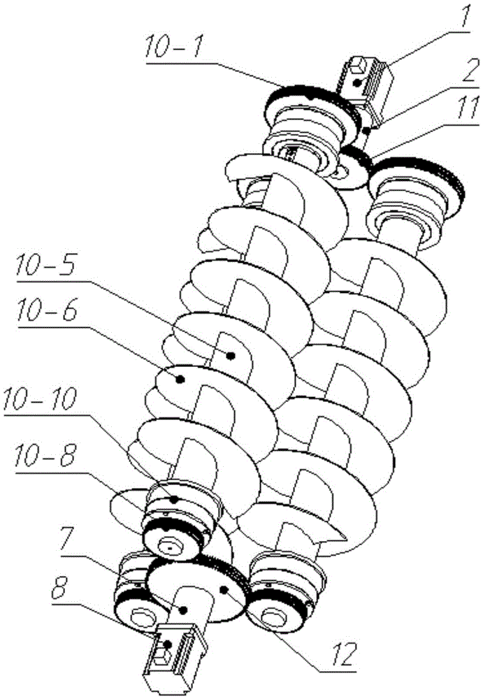 An AC servo-driven mixing and vibration compound nano-powder preparation ball mill