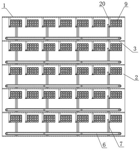 Intelligent warehousing system based on supply chain management