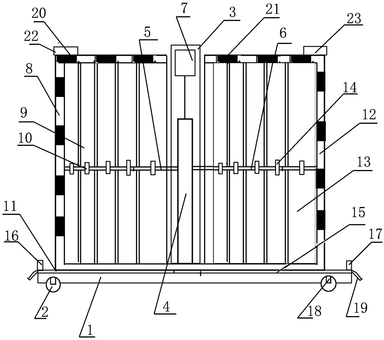 Electric power fence for electric power construction