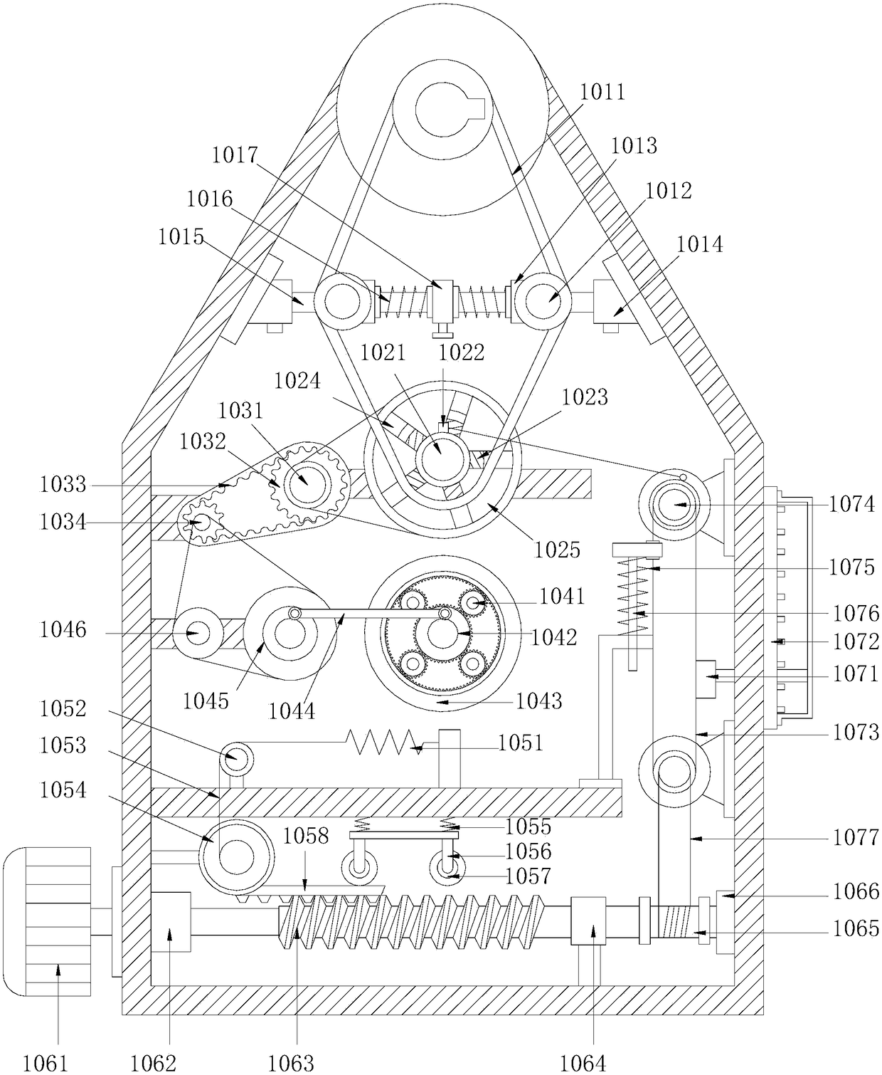 Small waterwheel equipment for hydroelectric power generation