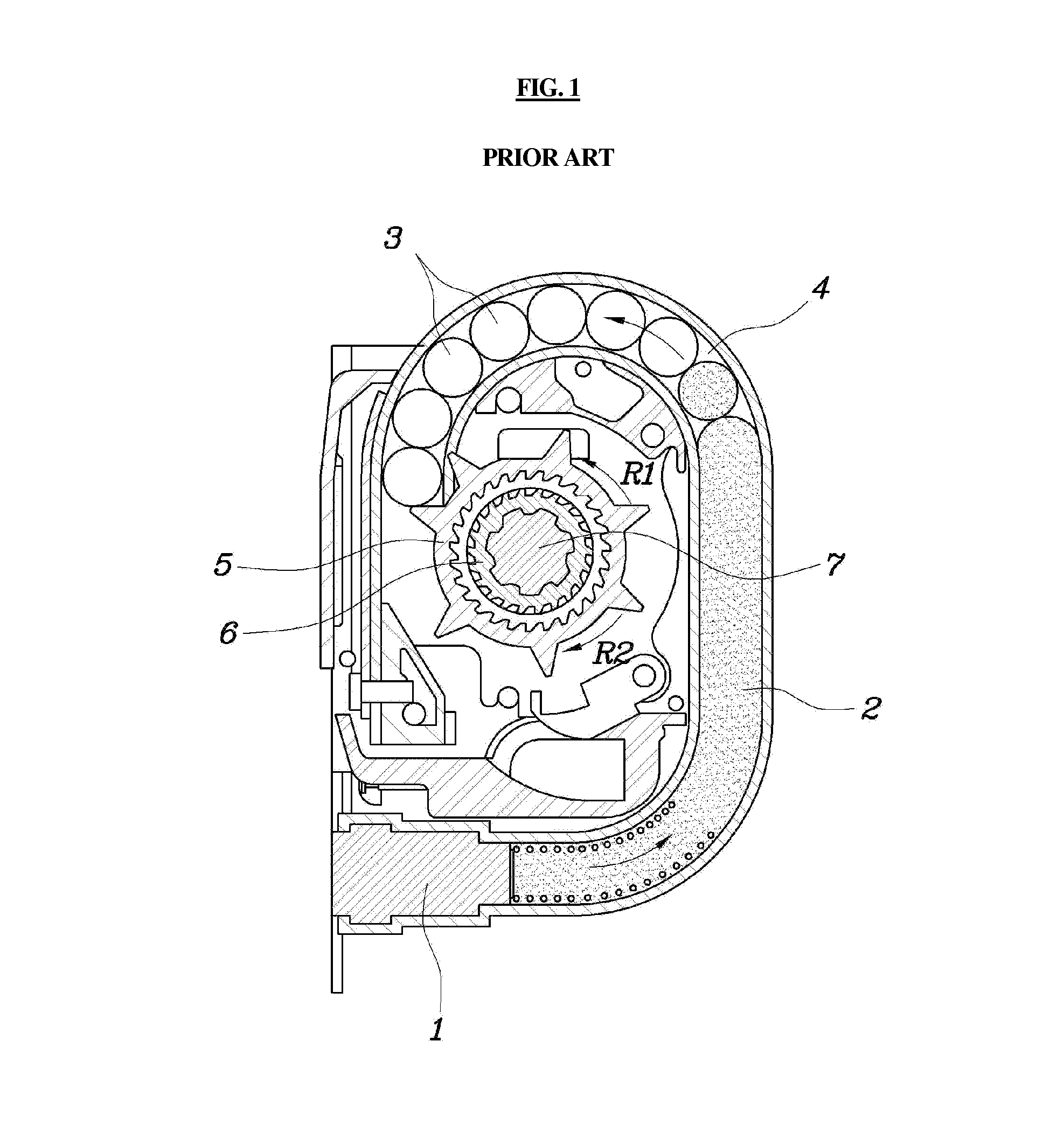 Retractor pretensioner of seat belt for vehicle