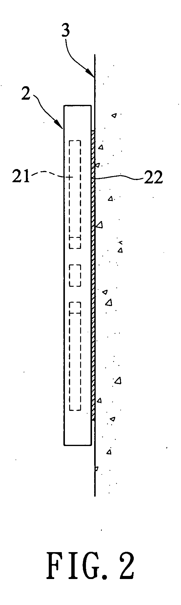 Portable electronic device and magnetic fixation board therefor