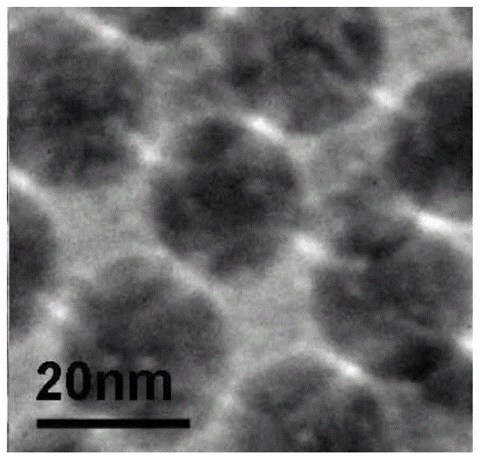 A preparation method of a multi-band absorbing near-infrared sunlight dye-sensitized solar cell photoanode material