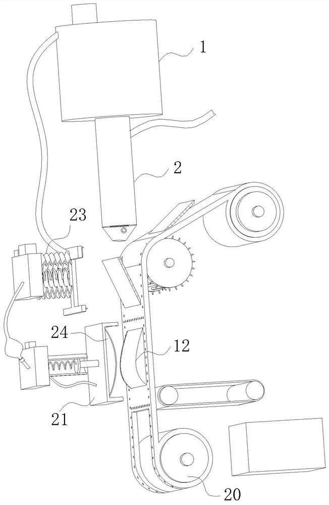 Food packaging equipment and food packaging method