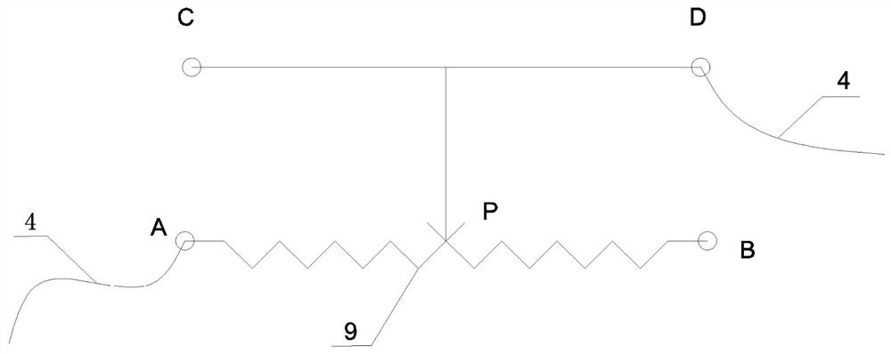 A device and method for repairing broken water pipes using magnetic fluid