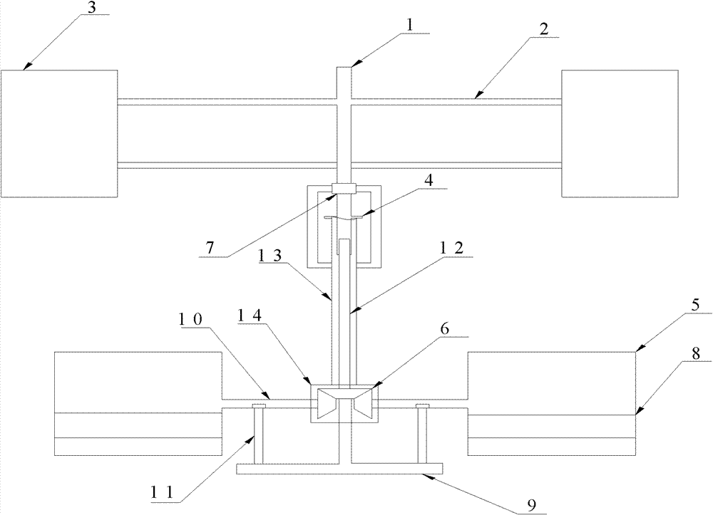 One-way wind energy water stirrer