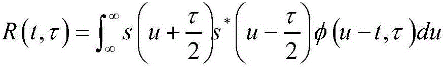 Intra-pulse modulation recognition method based on time frequency image features