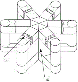 Strong magnetic coupling and magnetic saturation switch-type fault current limiter and control method thereof