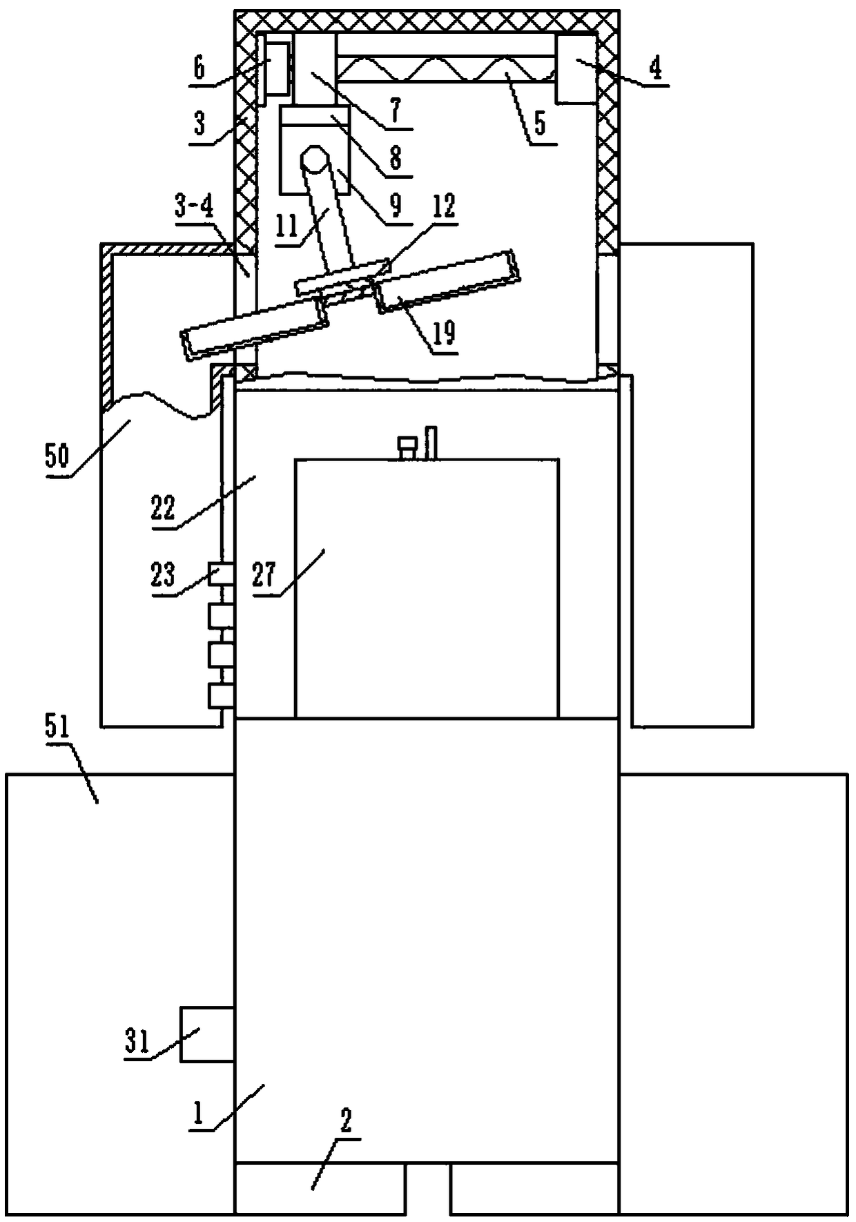 Catering robot for school canteen