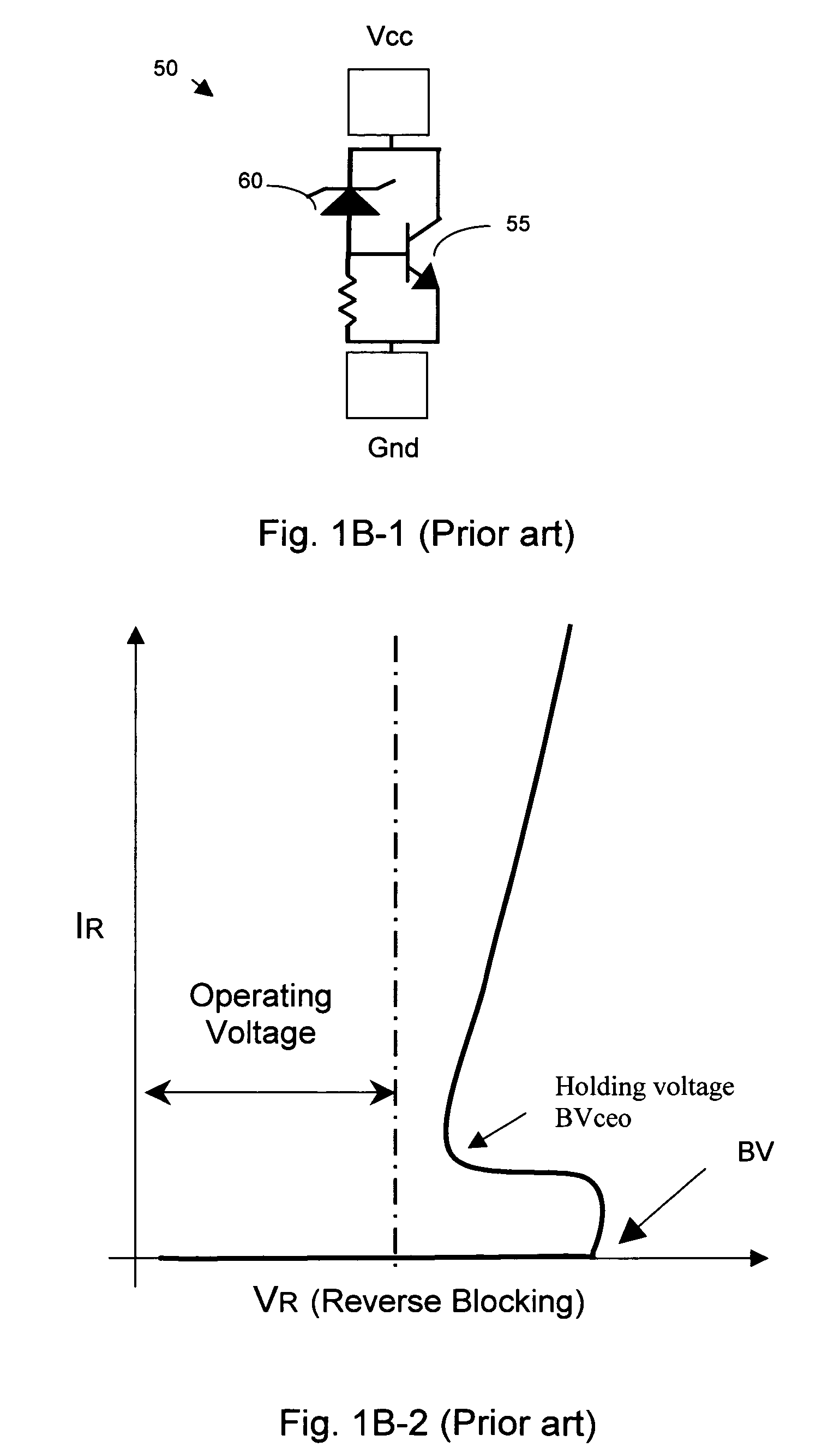 Circuit configurations to reduce snapback of a transient voltage suppressor