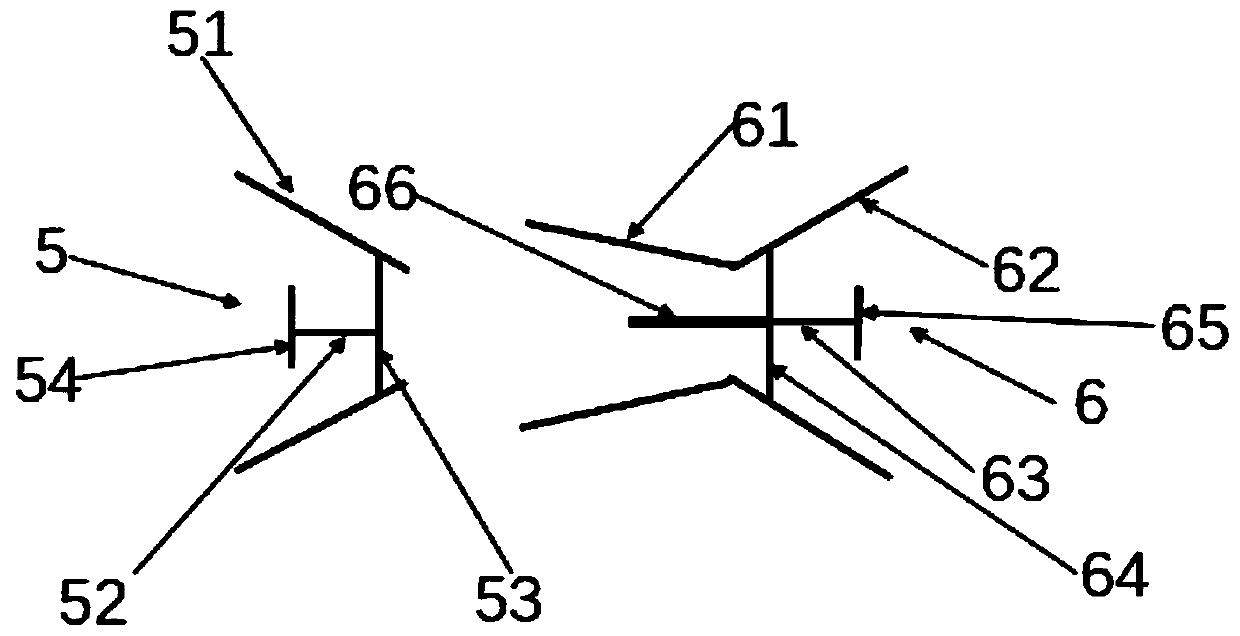 Modularized fresh food distribution device and matched express cabinet