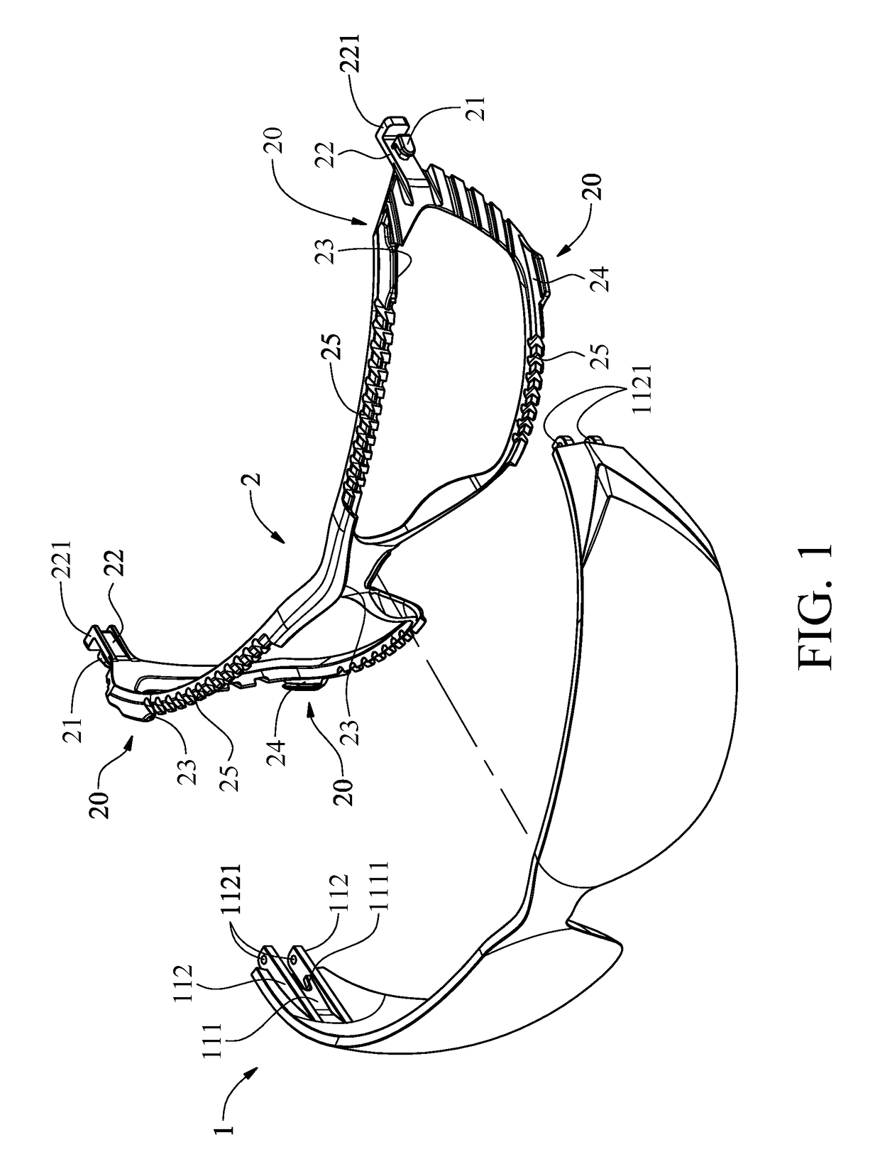 Eyeglass structure