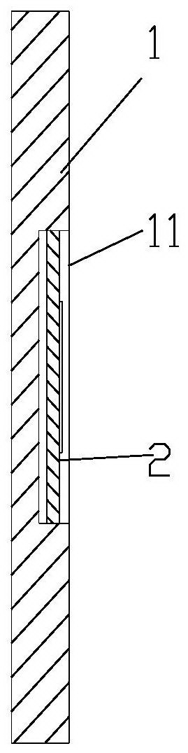 Expanded connection structure assembly for heat sinks