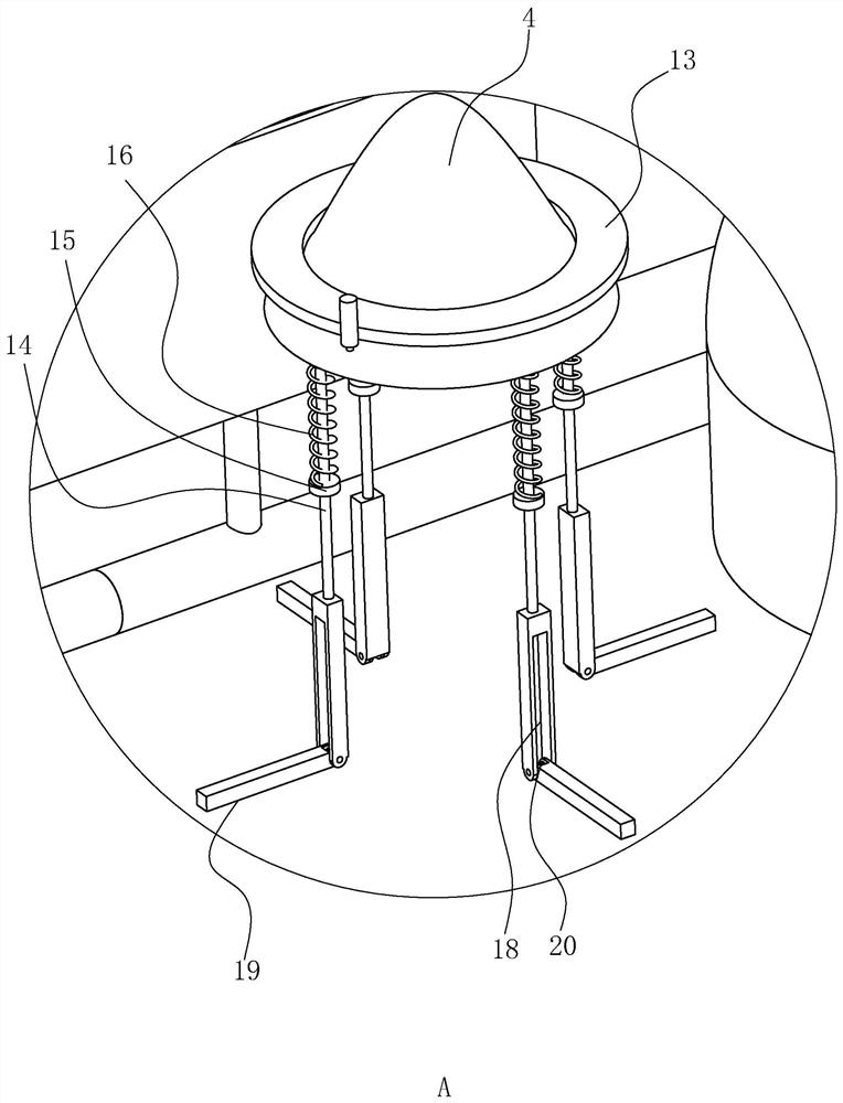 A rainwater collection system for high-rise building fire protection