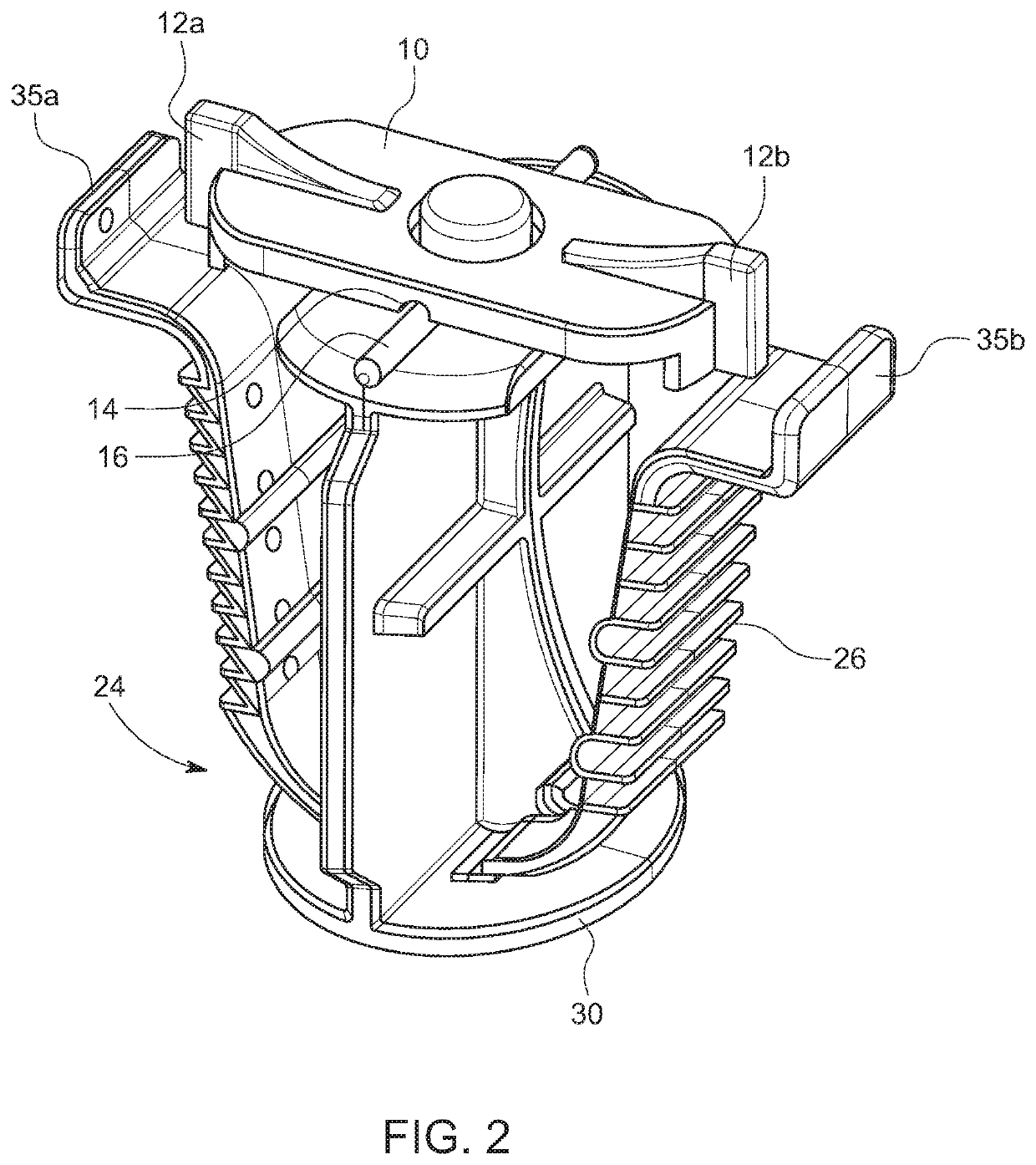 Locking mechanism for hemostasis device