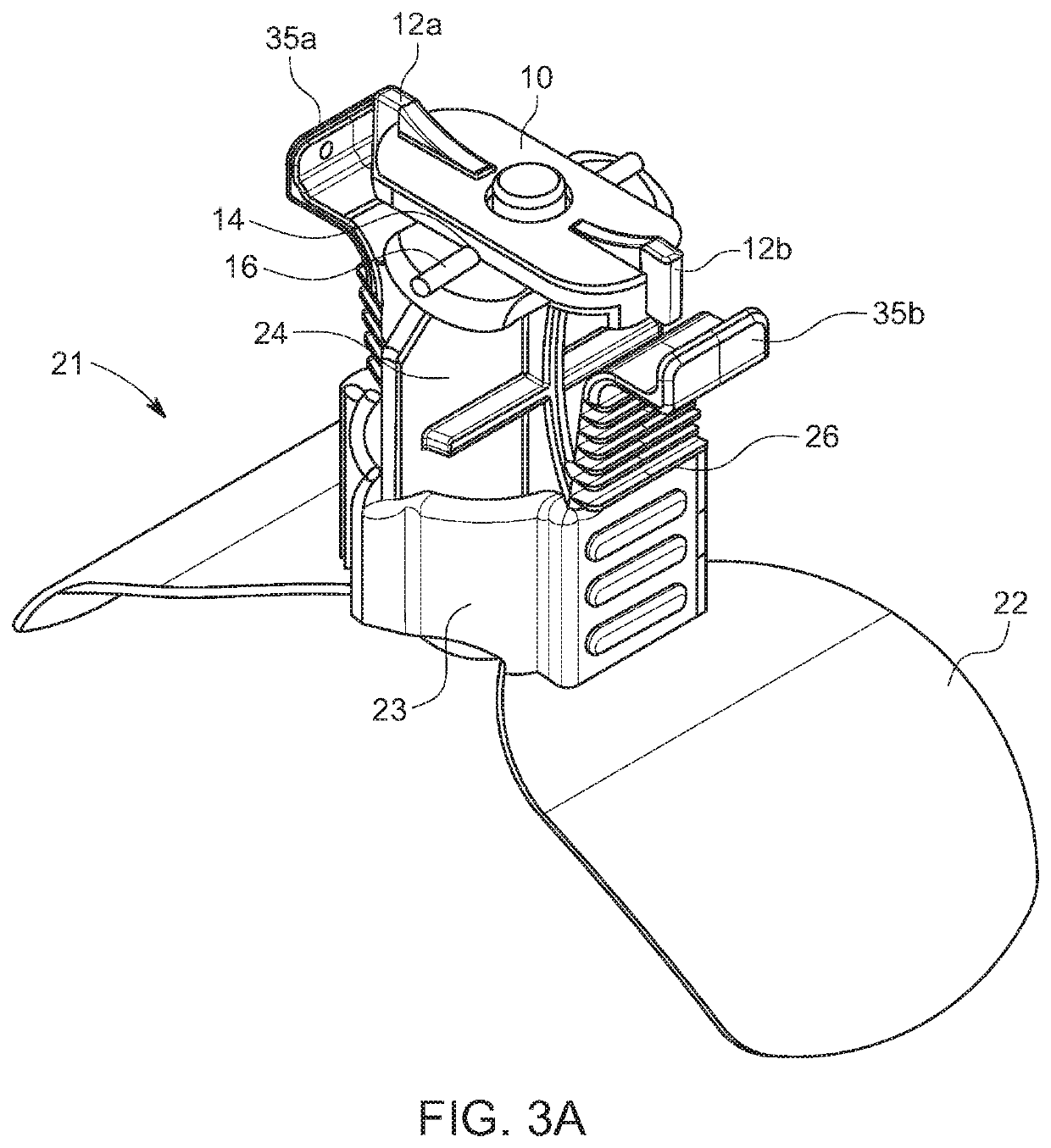 Locking mechanism for hemostasis device