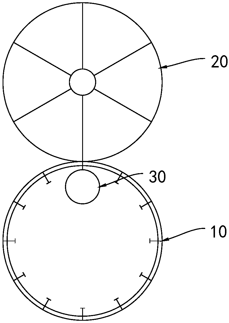 Continuous punching structure for printing