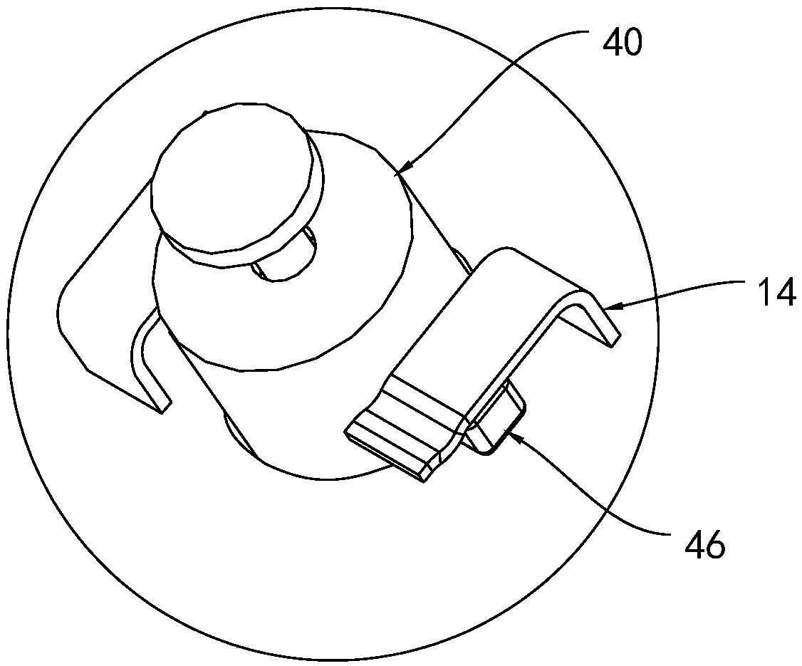 Continuous punching structure for printing