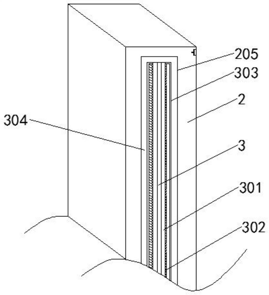 Mute door with good sound insulation effect