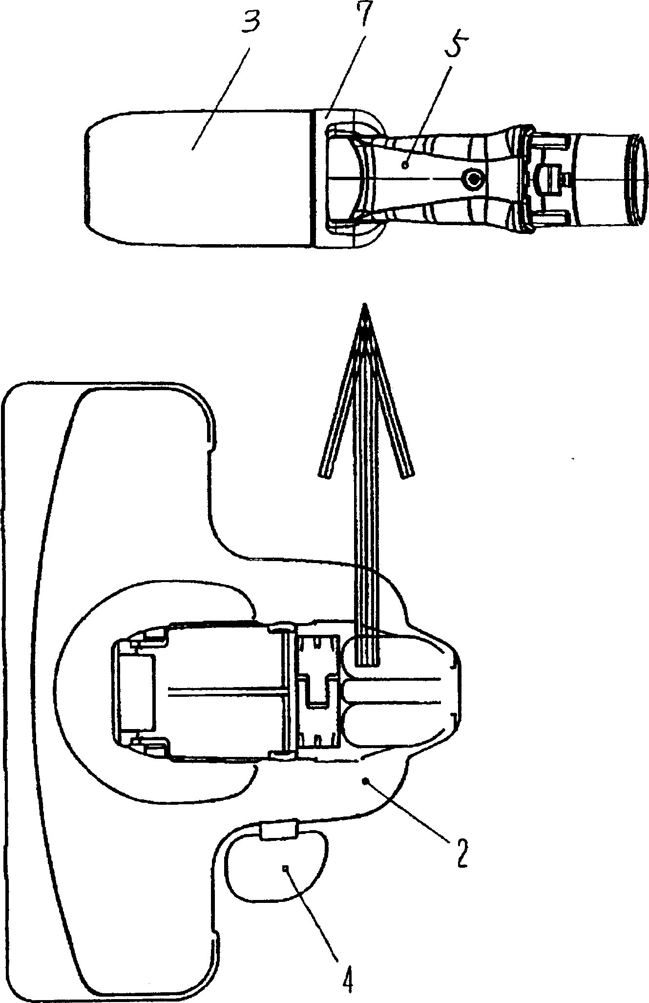 Electric vacuum cleaner head and electric vacuum cleaner using same