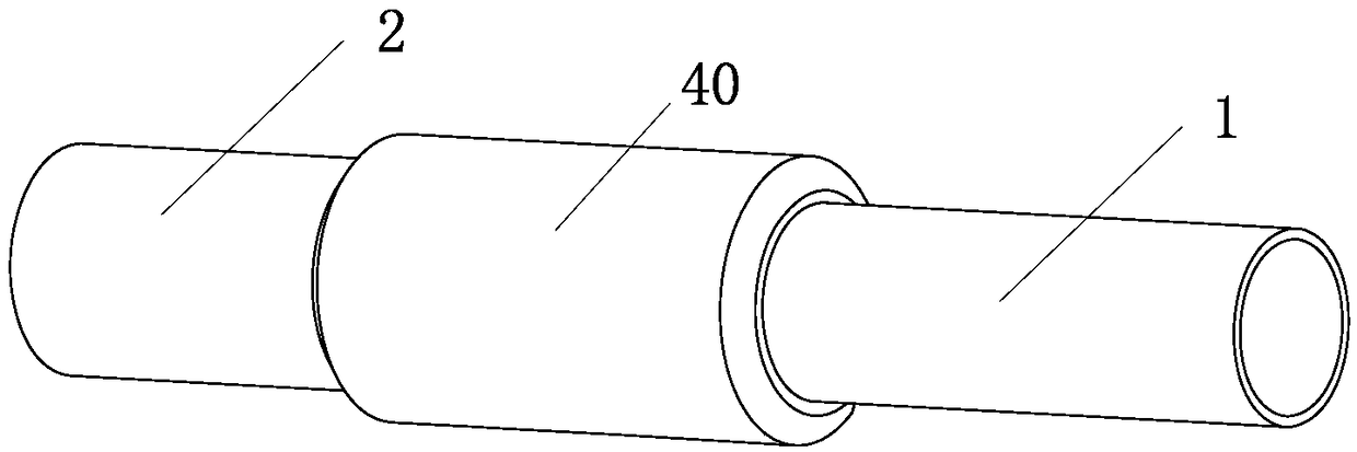 Multi-section telescopic rod