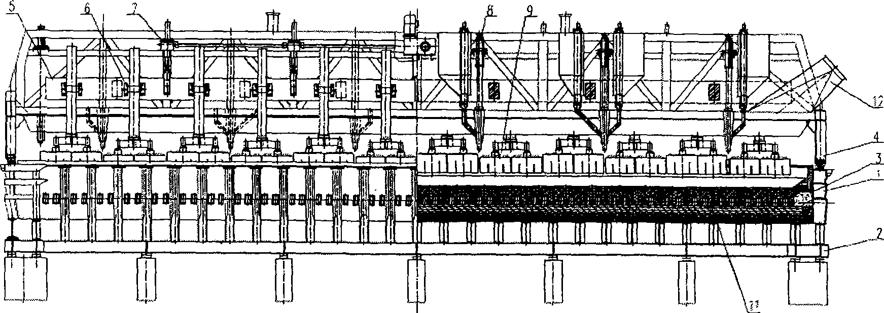 400kA energy-saving and emission-reducing pre-baked aluminum cell