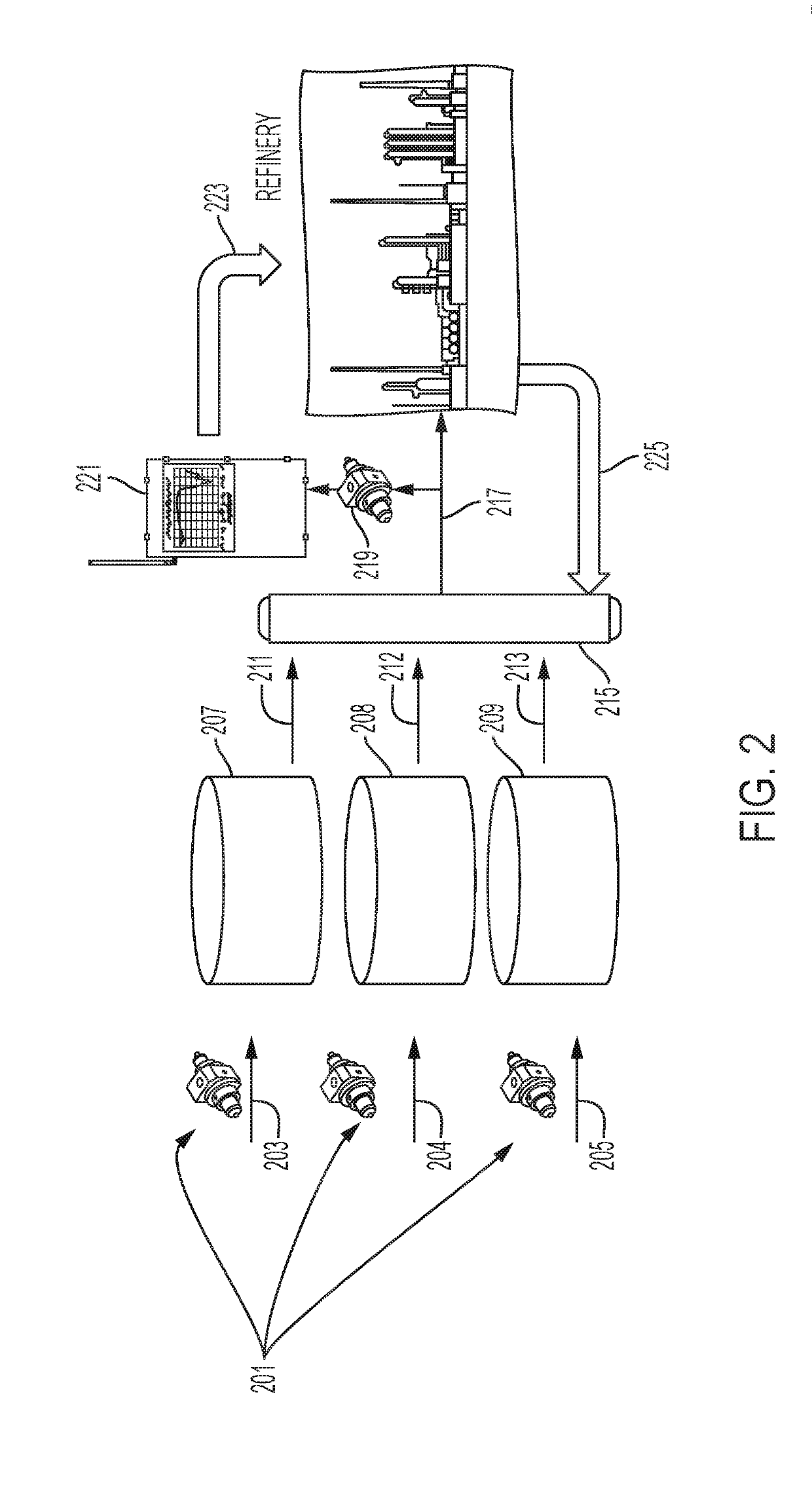 Real time crude oil validation swept source spectroscopy