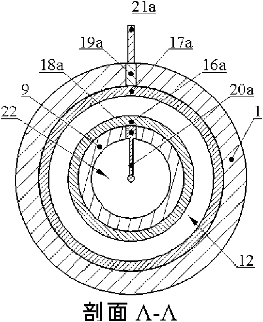 Multi-section impedance long-waist internal cone sensor and multi-phase flow measurer