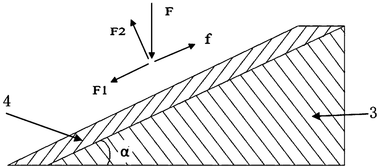 Unilateral anti-delamination sandwich plate with oblique rib plate and application, connection and preparation method thereof