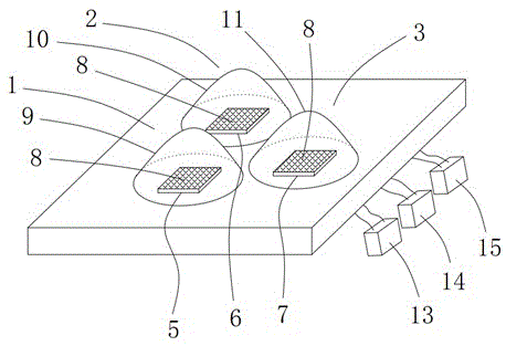 Light source capable of adjusting color temperature and light source module and headlamp adopting light source