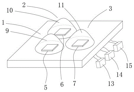 Light source capable of adjusting color temperature and light source module and headlamp adopting light source