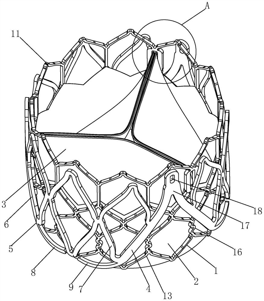 Anti-regurgitation artificial heart valve