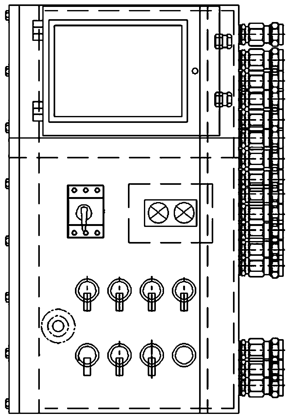 Explosion-proof fuel oil dehydration and deoxygenation device