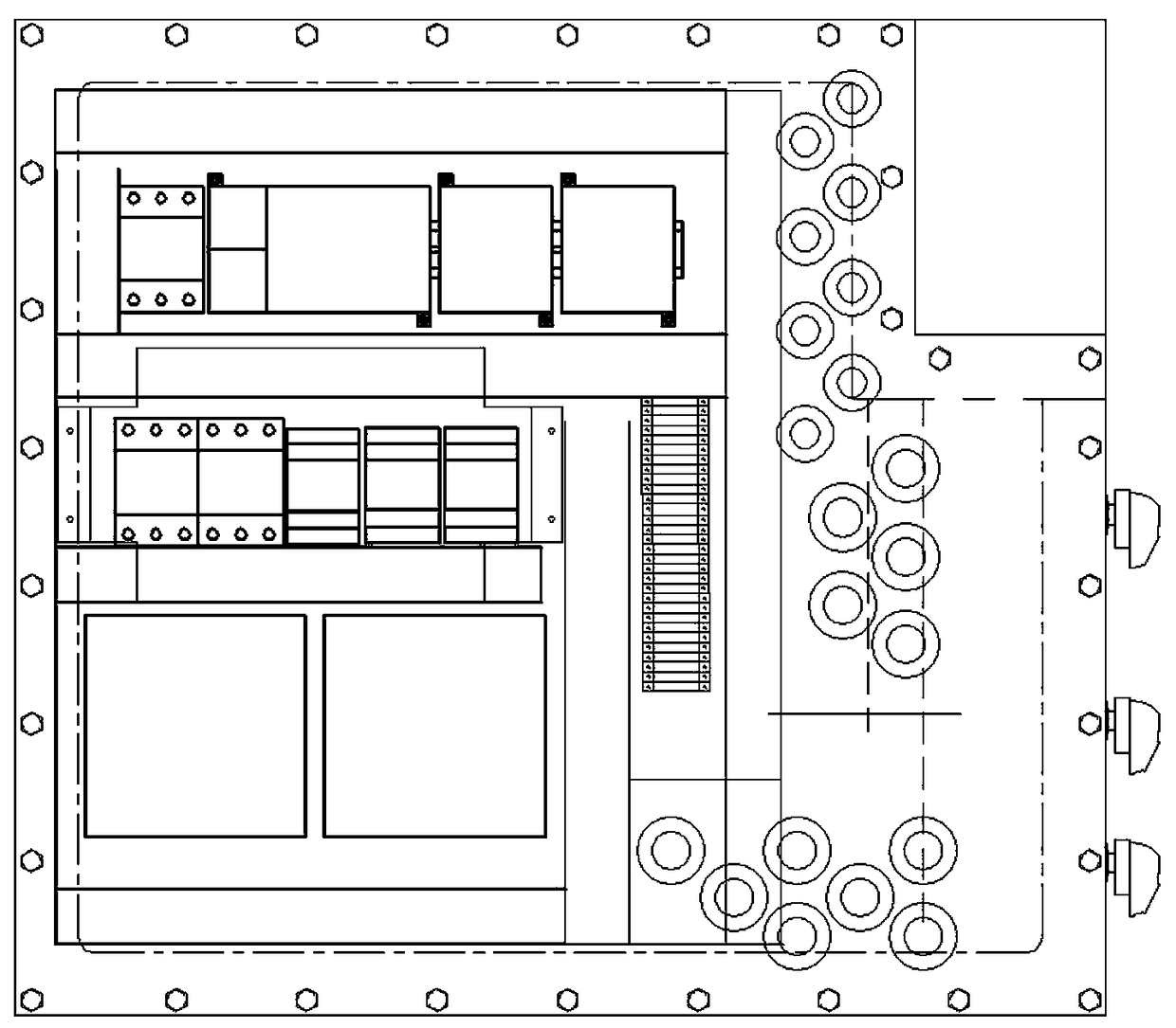 Explosion-proof fuel oil dehydration and deoxygenation device