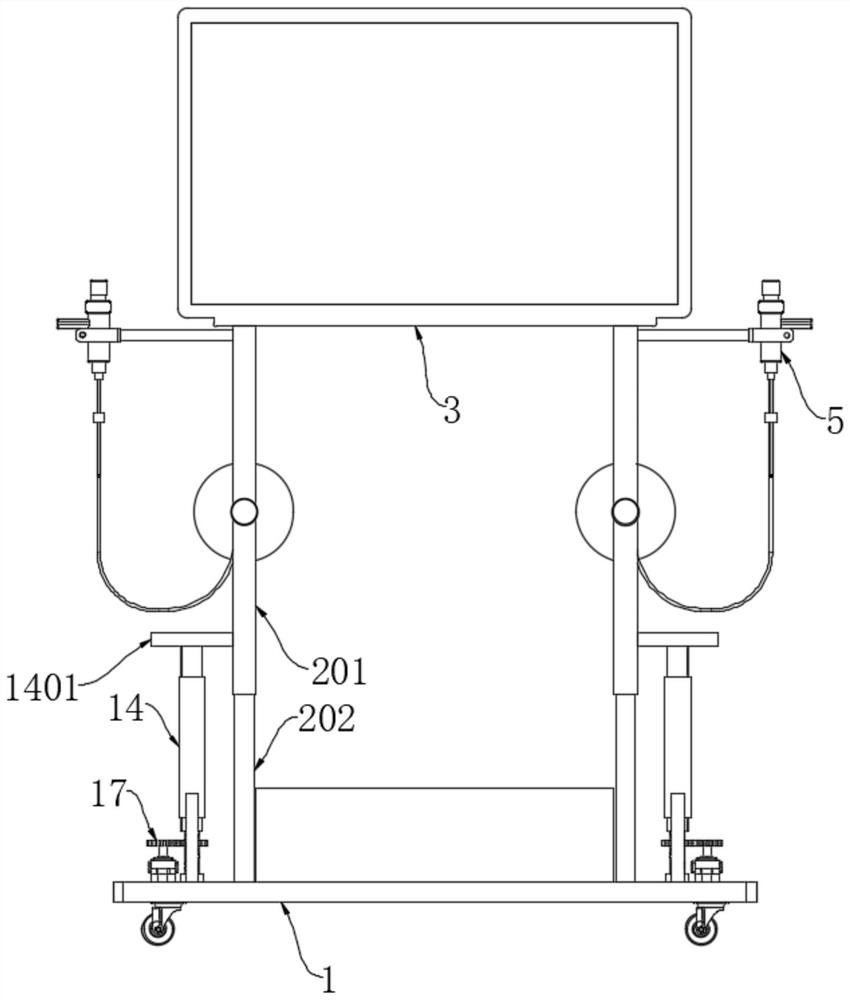 Laryngeal detection device for department of stomatology