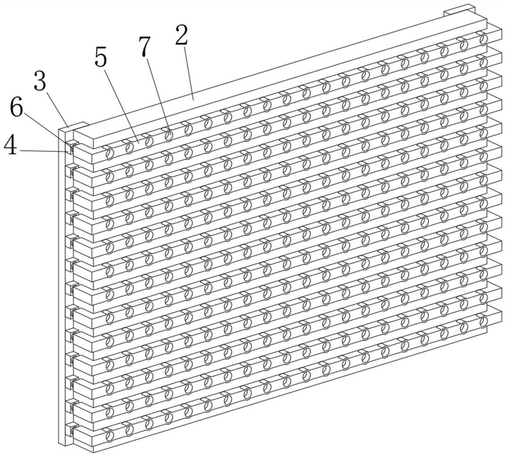 Installation-free freely-combined type light-emitting mark