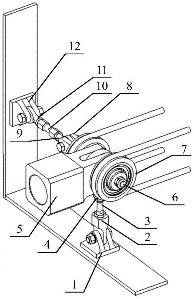 Bidirectional hinge support device