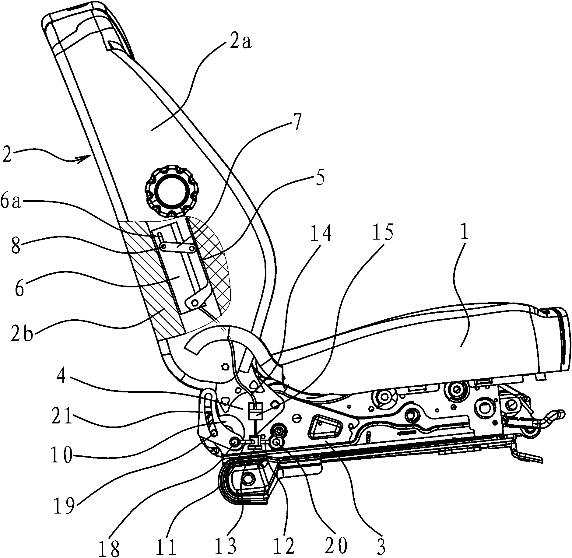 Energy absorber for automotive seats