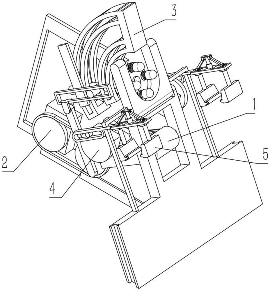 Massaging device for neurosurgery nursing