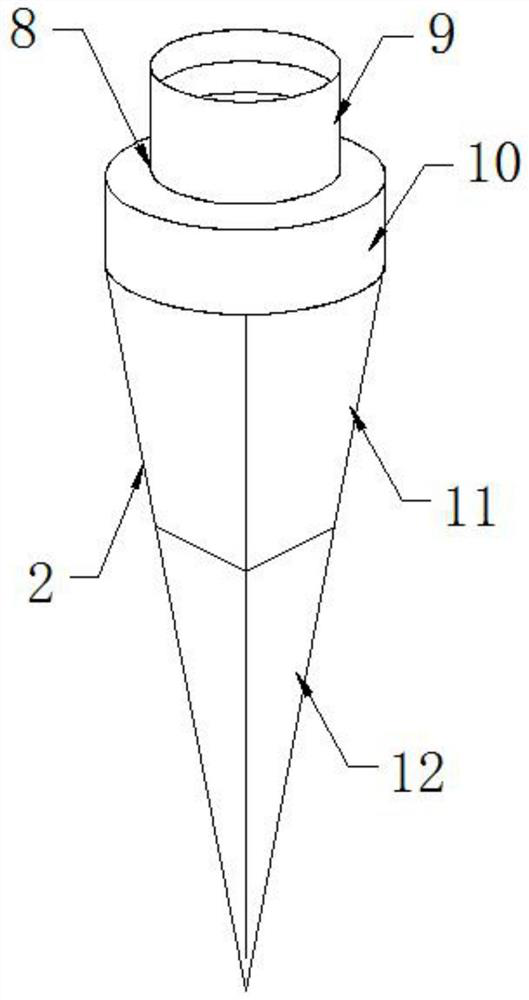 A soil loosening device for agricultural planting